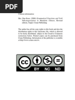 Download Grammatical Functions and Verb Sub Categorization in Mandarin Chinese - 2008 Revised Edition by amsiong SN12314950 doc pdf