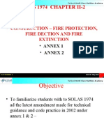 Solas 1974 Chapter Ii-2: - Construction - Fire Protection