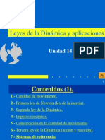 14 Leyes de la Dinámica y aplicaciones