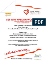 Drimnagh Get into Walking Workshop 