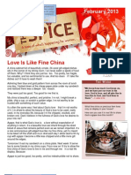 Love Is Like Fine China: February 2013