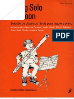 FAGOTE - ESTUDO - Seleção de Clássicos Fáceis (Going Solo Bassoon) - SOLO e AC. PIANO