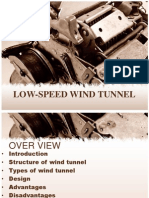 low speed wind tunnel