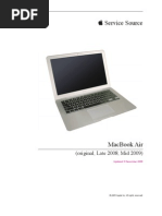Download Apple MacBook Air Service Manual by Jonathan Long SN123184079 doc pdf