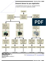 Ultrasonic Sensor - Sensor_Selection_Guide