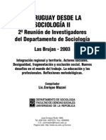 El Uruguay Desde La Sociologia II
