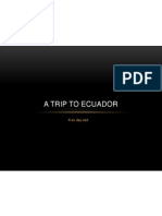 Pierre Lamont-Dobbin Ecuador Brochure