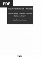 Download Niels kerstrm Andersen Discursive analytical strategies understanding Foucault Koselleck Laclau Luhmann  2003 by donxade SN123210224 doc pdf