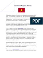 The International Program - Vietnam: Country Profile