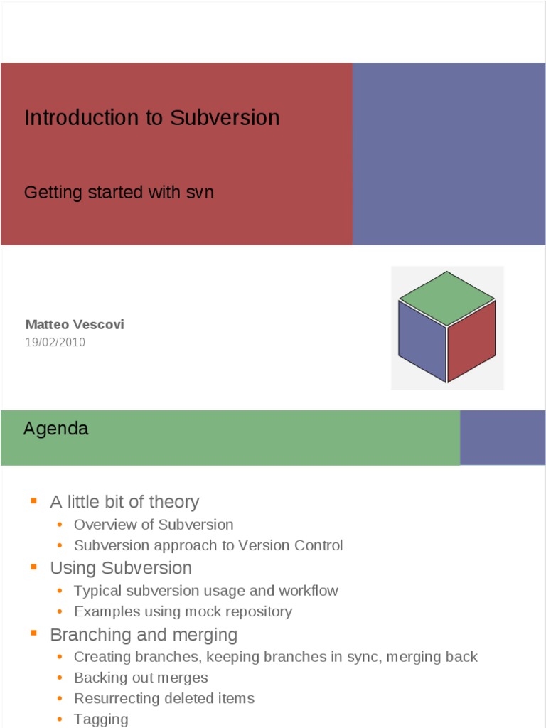 Subversion Tutorial | Subversion (SVN) – EVYFHU