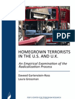 Homegrown Terrorists in The UK and USA