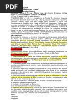 1- Edital - PCESP - Perito Criminal 2012