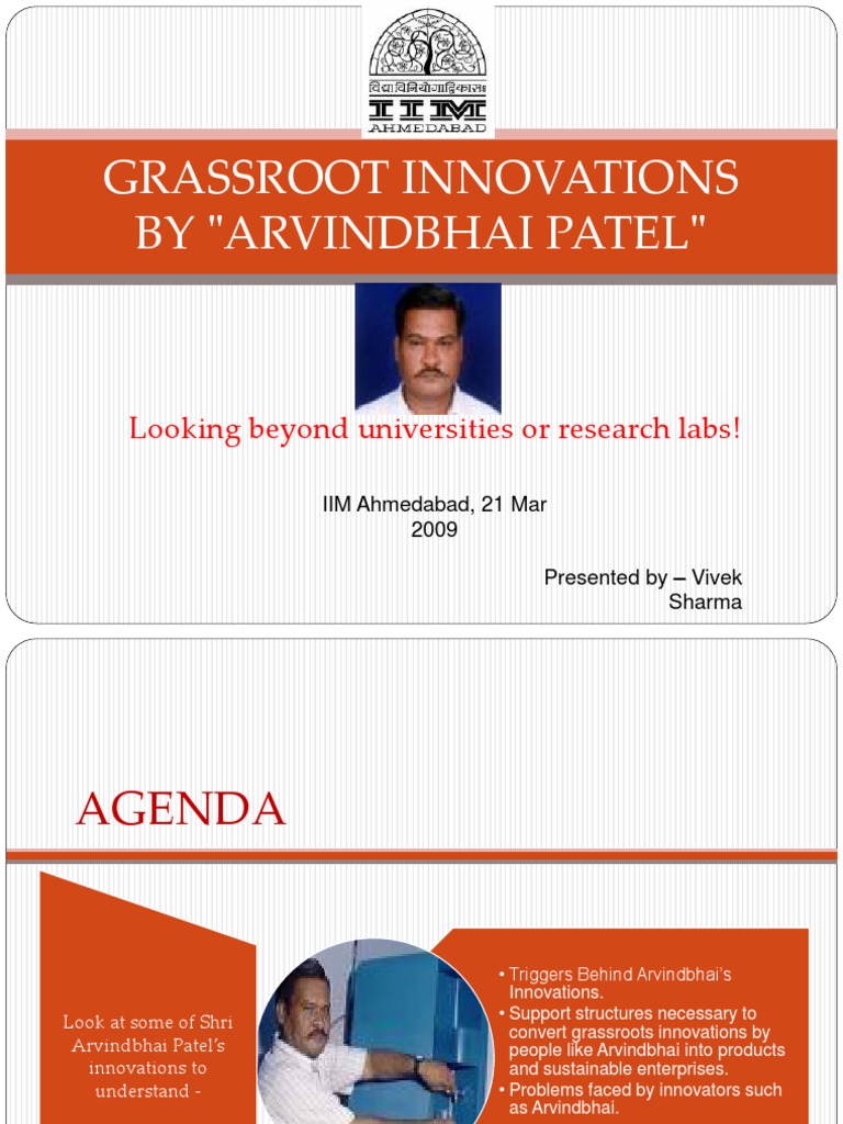 Grassroot Innovations by 