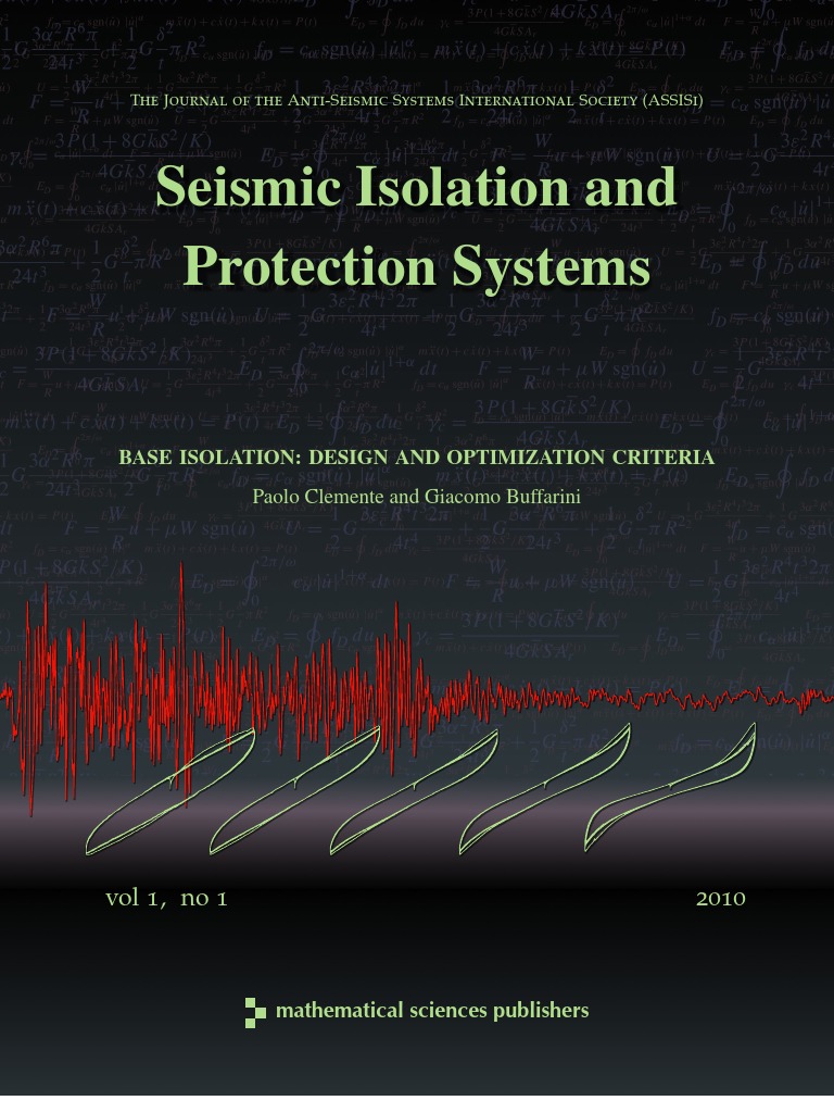 Base Isolation Design and Optimization Criteria | PDF | Bending ...