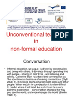 Guideline of Unconventional Teaching in Informal Education