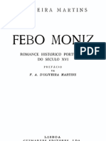 Febo Moniz: Romance Histórico Português Do Século XVI, Por Oliveira Martins