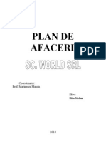 (WWW - Fisierulmeu.ro) Plan de Afaceri SC WORLD SRL