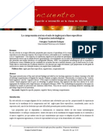La Comprensión Oral en El Aula de Inglés para Fines Específicos!!!!!!!!!!!!!!!!!!!!!! PDF