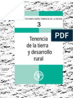 FAO - Tenencia de La Tierra PDF