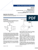 Sensing RTD Temperature Measurement An2120 12