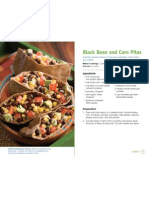 Black Bean and Corn Pitas: Ingredients