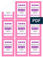 Nerds Valentine Printable