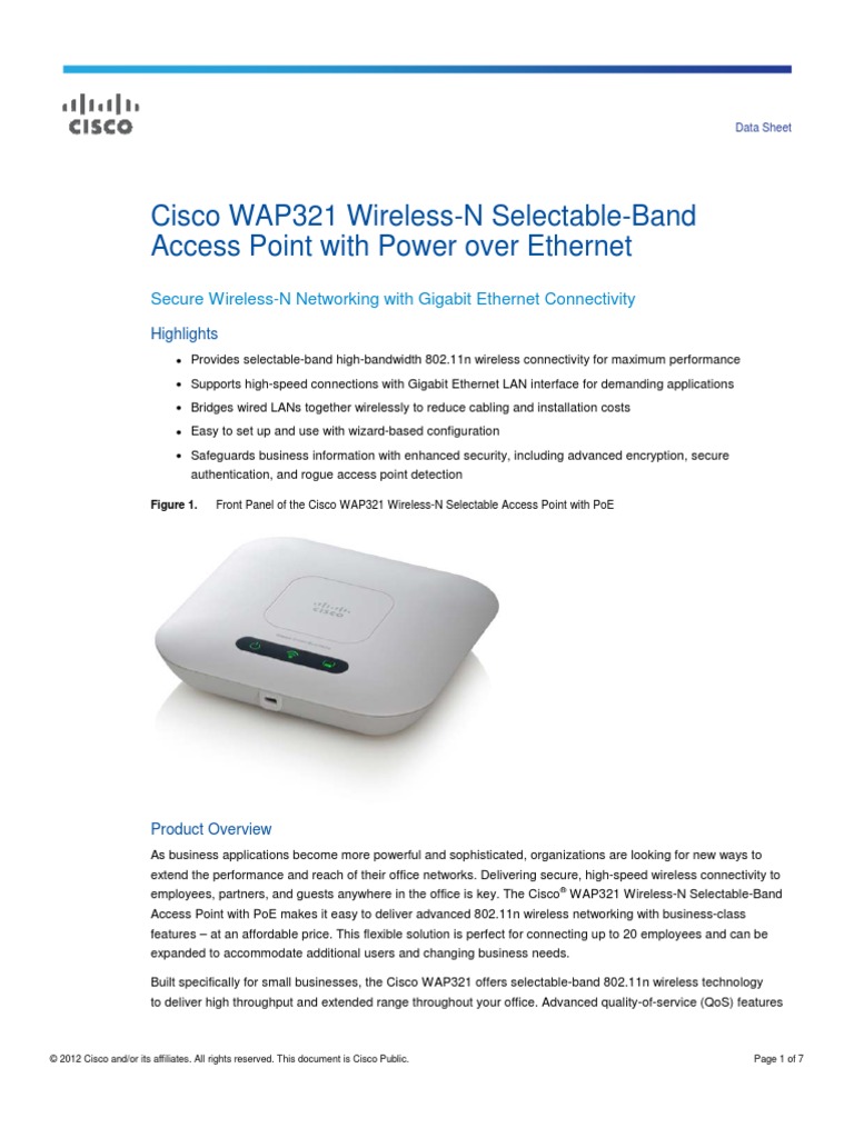 300 Series Wireless Lan Wireless Access Point - 