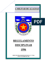 Regulamento Disciplinar PM Alagoas 1996