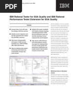 IBM Rational Tester For SOA Quality and IBM Rational Performance Tester Extension For SOA Quality