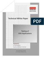 Technical White Paper: Testing of SOA Applications