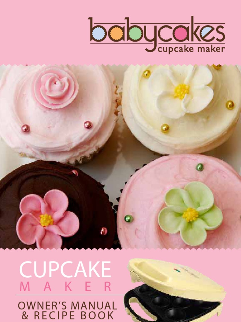 Babycakes Cupcake Maker Owner's Manual PDF Cupcake Cakes