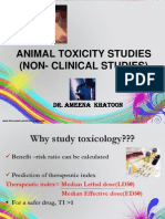 Animal Toxicity Studies (Non-Clinical Studies) : Dr. Ameena Khatoon