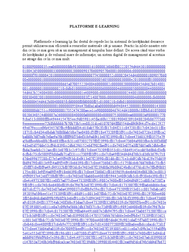 Platforme e | PDF