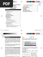 Smart Trainer - Heart Rate Monitor MODEL: SE139: User Manual