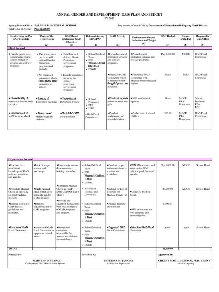 gad-development-plan-physical-examination-gender-and-development