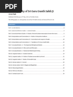 Bibliography of Sri Guru Granth Sahib Ji