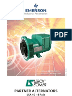 Partner Alternators: LSA 40 - 4 Pole