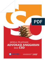 Modul Pelatihan Advokasi Anggaran Bagi CSO (Civil Society Organization)