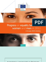 Progress On Equality Between Women and Men in 2011