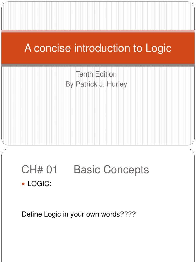 introduction to logic