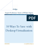 10 ways to save with desktop virtualization