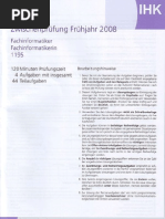 FISI Zwischenprüfung 2008