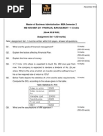 MB0045 Assignment Winter Drive 2012