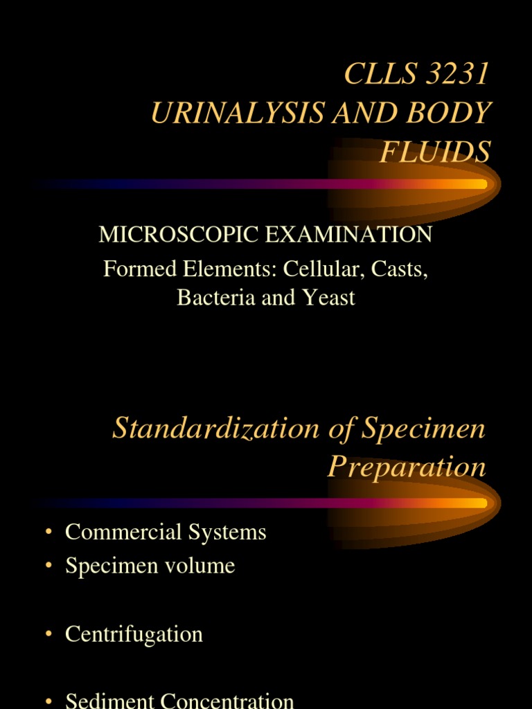 Microscopic UA PDF Epithelium Anatomy