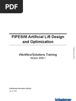 Download PIPESIM 20091 Artificial Lift Design and Optimization H by Mohammad Omar SN123327778 doc pdf