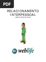 Apostila Relacionamento Interpessoal