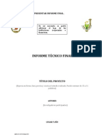 Pasos Informe Tecnico PDF