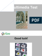 The Multimedia Test