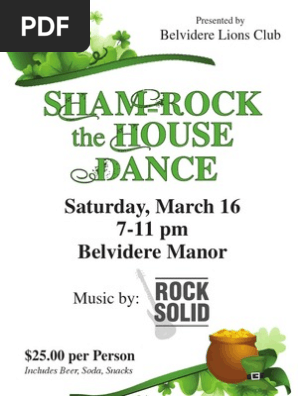 2013 Lions Shamrock Dance