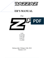 Bazzaz Zfi User Manual
